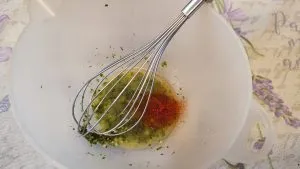 Salsa per preparazione Funghi al forno con aceto balsamico